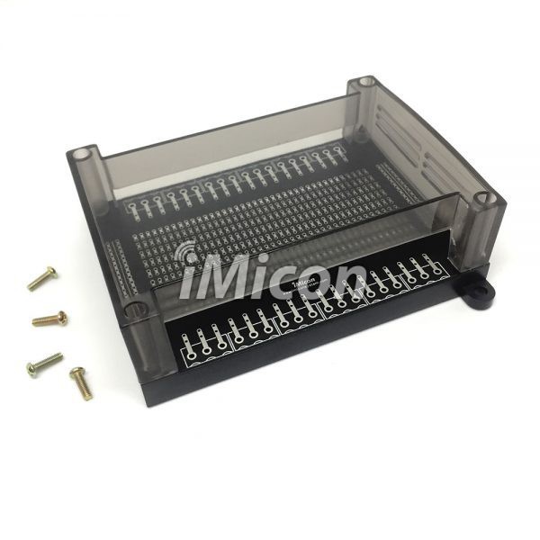 แผ่นปริ้นอเนกประสงค์ 9x12.5 cm Protobox Enclosure พร้อมกล่อง IMI-PLC25