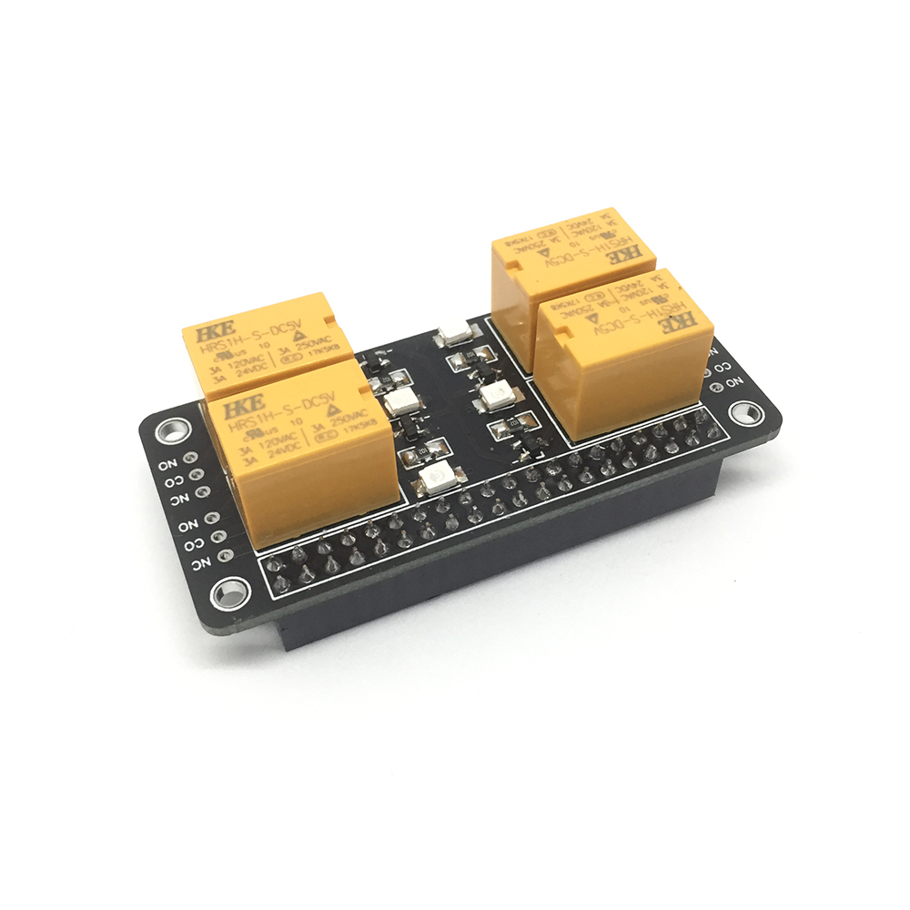 Raspberry Pi Zero Relay HAT 4CH โมดูล Relay 4 ช่อง