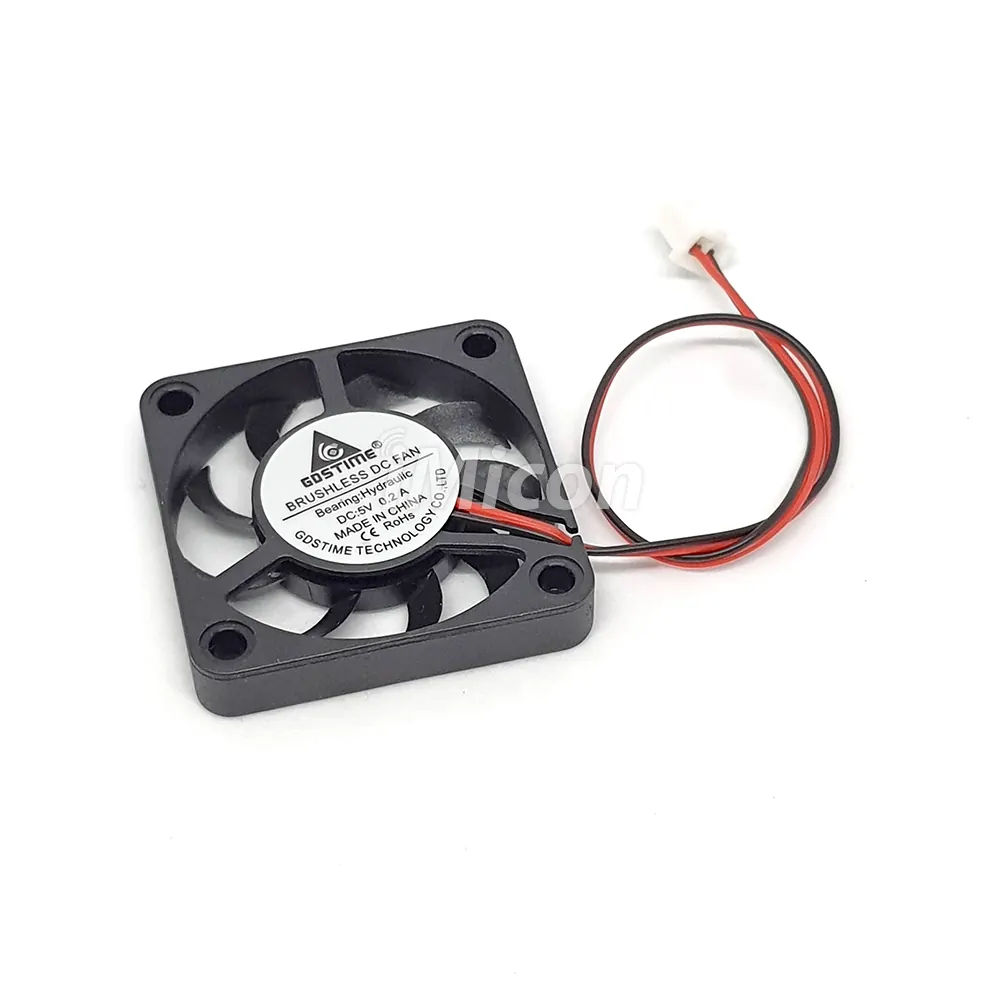 พัดลมระบายความร้อน GDSTIME 40x40x7mm. DC 5V XH2.54 Connector