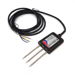 RS-WS-N01-TR-1 RS485 Modbus เซ็นเซอร์วัดอุณหภูมิและความชุ่มชื้นในดิน