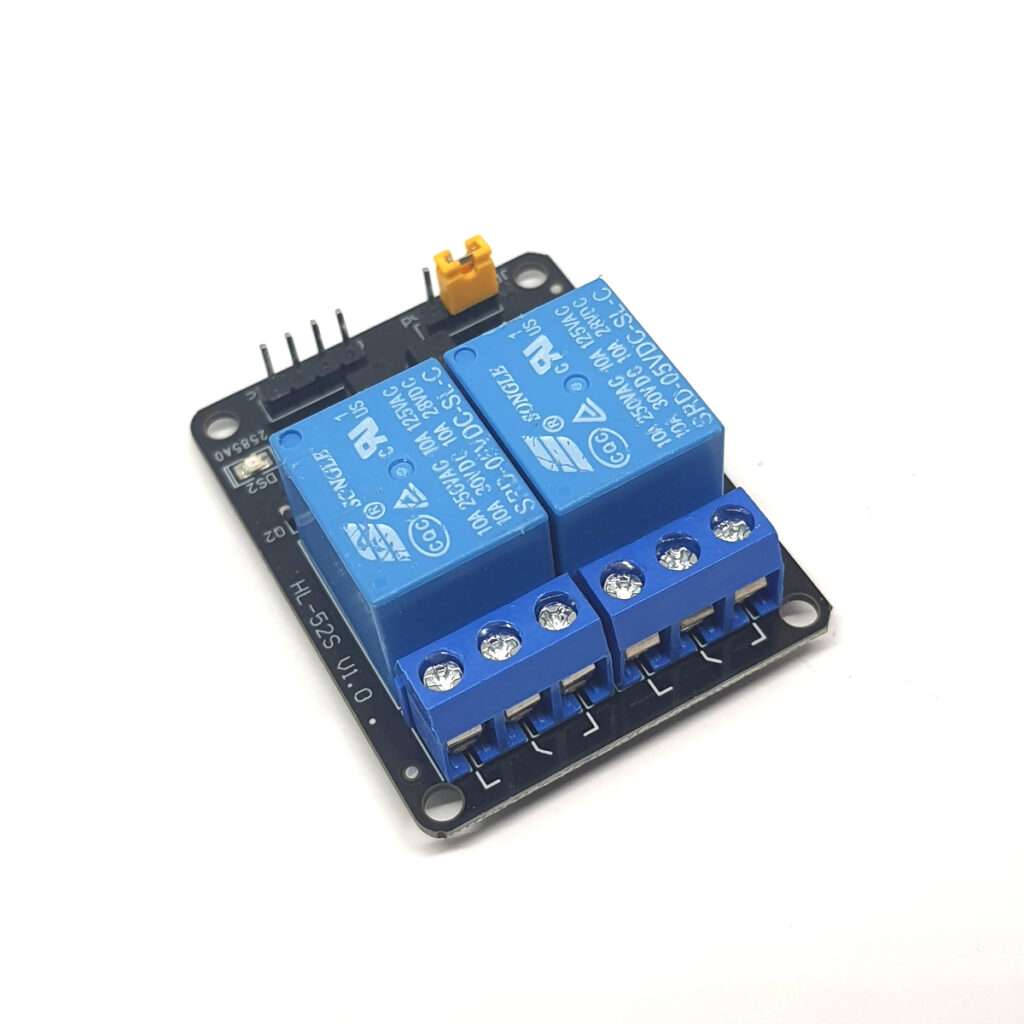 โมดูลรีเลย์ 2 ช่อง Low Level (Active LOW) สำหรับ Arduino, ESP32 และ ...